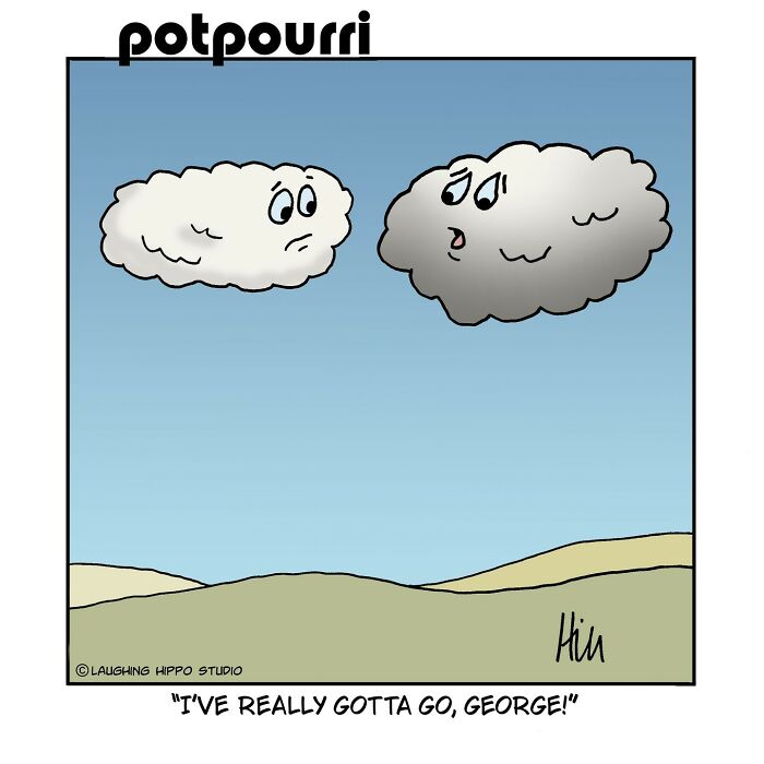 50 New One-Panel Comics Filled With Humor And Silly Situations By ‘Laughing Hippo Studio’
