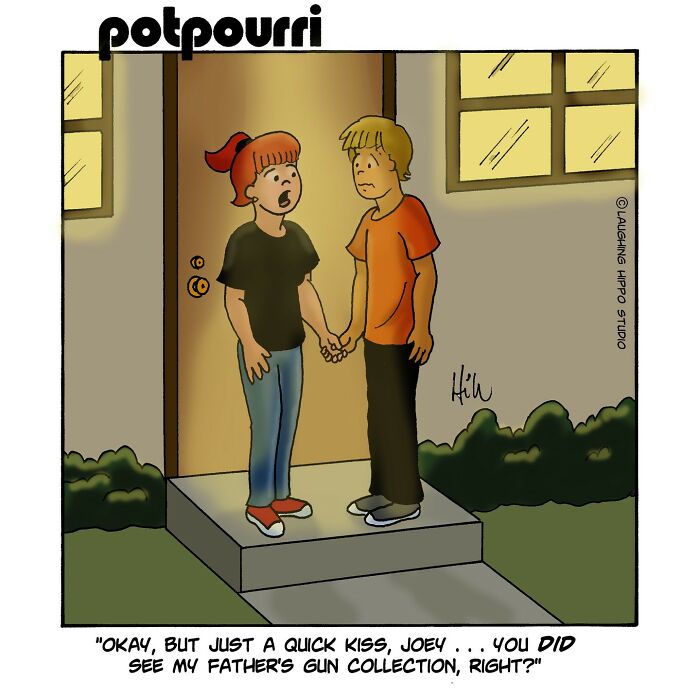 50 New One-Panel Comics Filled With Humor And Silly Situations By ‘Laughing Hippo Studio’