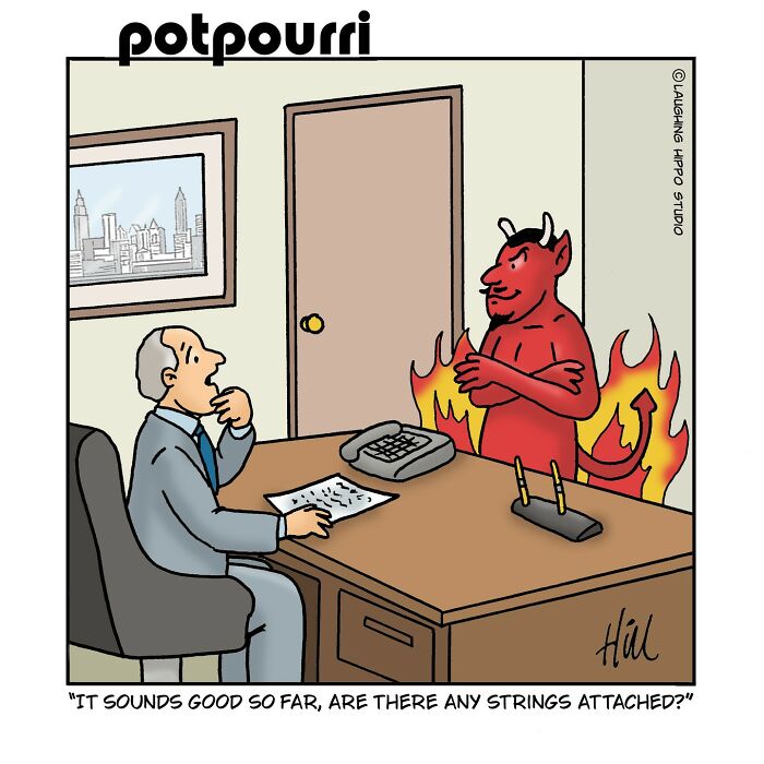 50 New One-Panel Comics Filled With Humor And Silly Situations By ‘Laughing Hippo Studio’