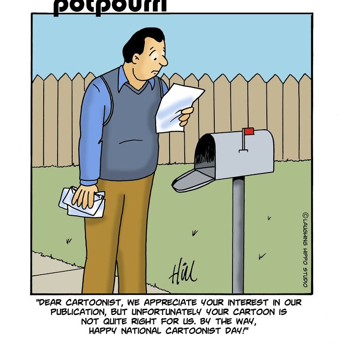 50 New One-Panel Comics Filled With Humor And Silly Situations By ‘Laughing Hippo Studio’