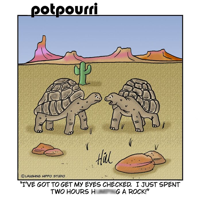 50 New One-Panel Comics Filled With Humor And Silly Situations By ‘Laughing Hippo Studio’