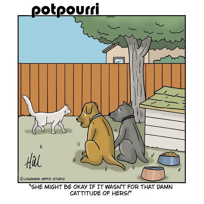50 New One-Panel Comics Filled With Humor And Silly Situations By ‘Laughing Hippo Studio’