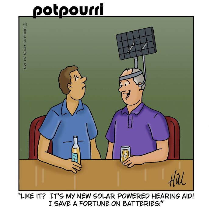 50 New One-Panel Comics Filled With Humor And Silly Situations By ‘Laughing Hippo Studio’