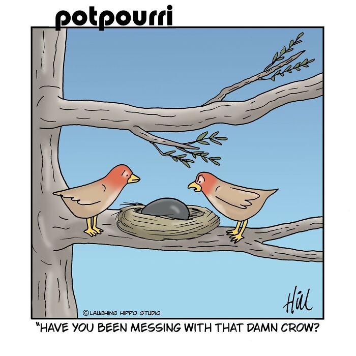 50 New One-Panel Comics Filled With Humor And Silly Situations By ‘Laughing Hippo Studio’