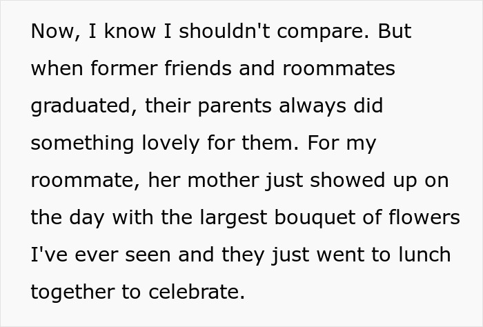 Graduate Shares Exciting News With Parents, Their Reaction Leaves Her Heartbroken