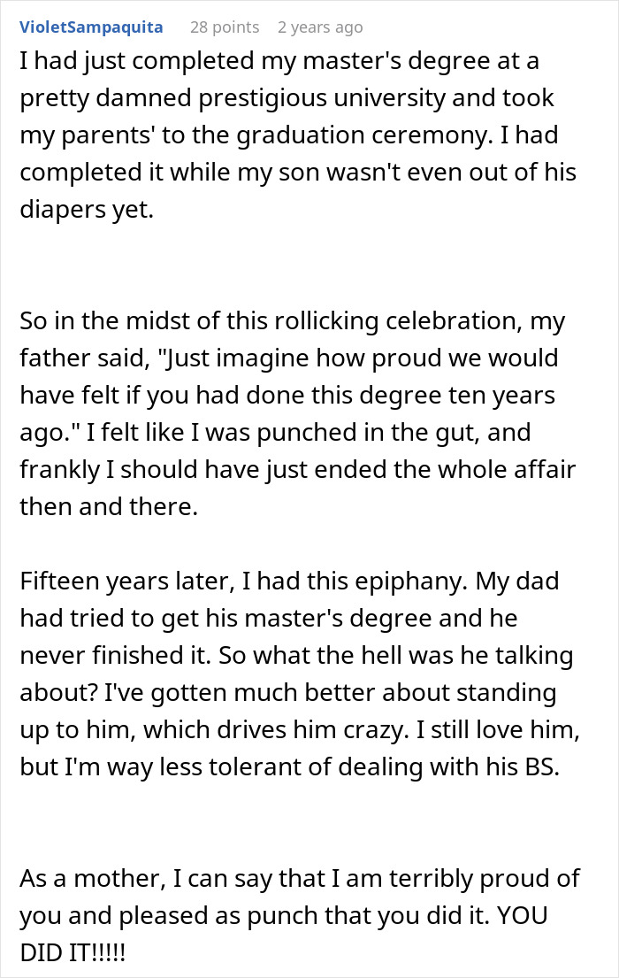 Graduate Shares Exciting News With Parents, Their Reaction Leaves Her Heartbroken