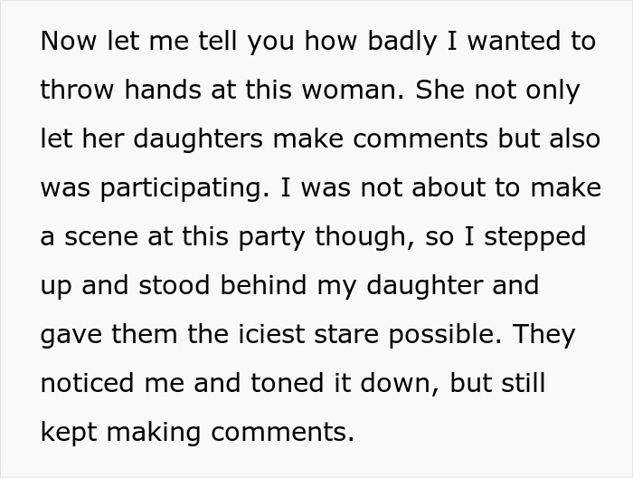 Mom Watches Daughter Handle Passive-Aggressive Adult With Pure Grace