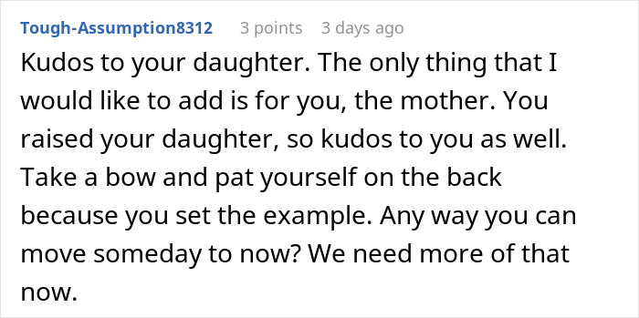 Mom Watches Daughter Handle Passive-Aggressive Adult With Pure Grace