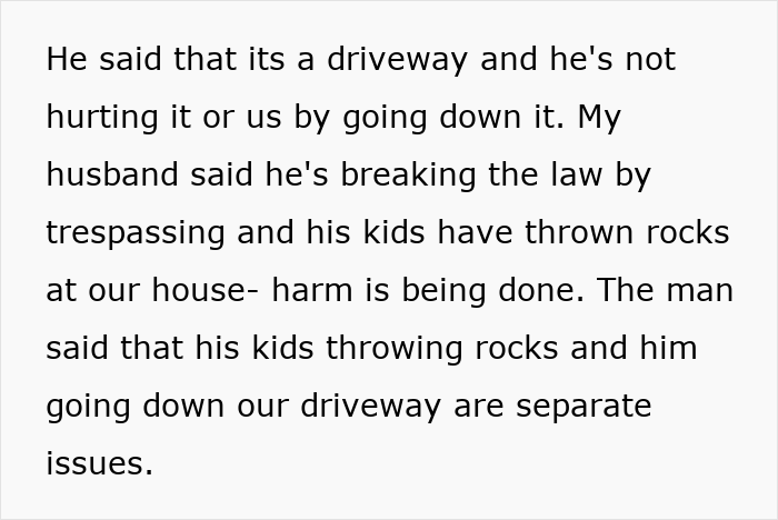 Woman Finds Out Why Jerk Neighbor Keeps Using Her Driveway And Realizes She Needs To Take Action