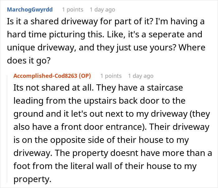 Woman Finds Out Why Jerk Neighbor Keeps Using Her Driveway And Realizes She Needs To Take Action