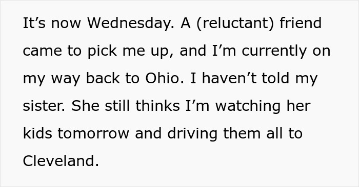 Sister Lies About Road Trip Plans, Then Cries To The Whole Family When Her Sister Leaves