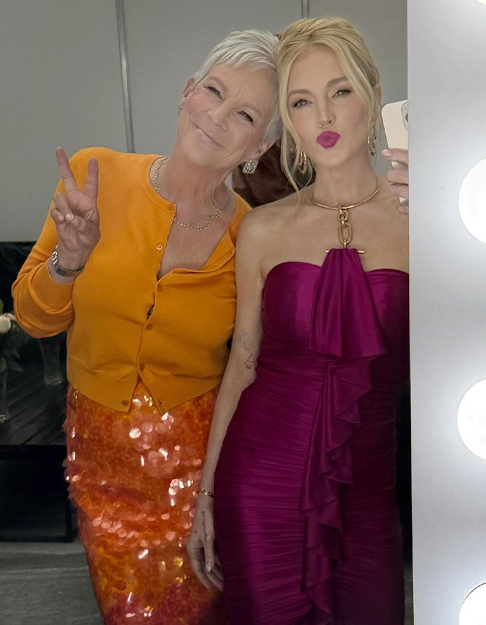 Jamie Lee Curtis Hilariously Reacts To Social Media Meltdown Over Her Cleavage Picture