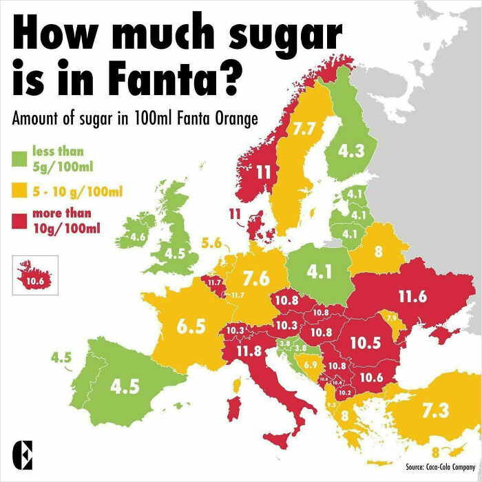85 Fun And Informative Charts About Parts Of The World You Might Not Have Seen Yet (New Pics)