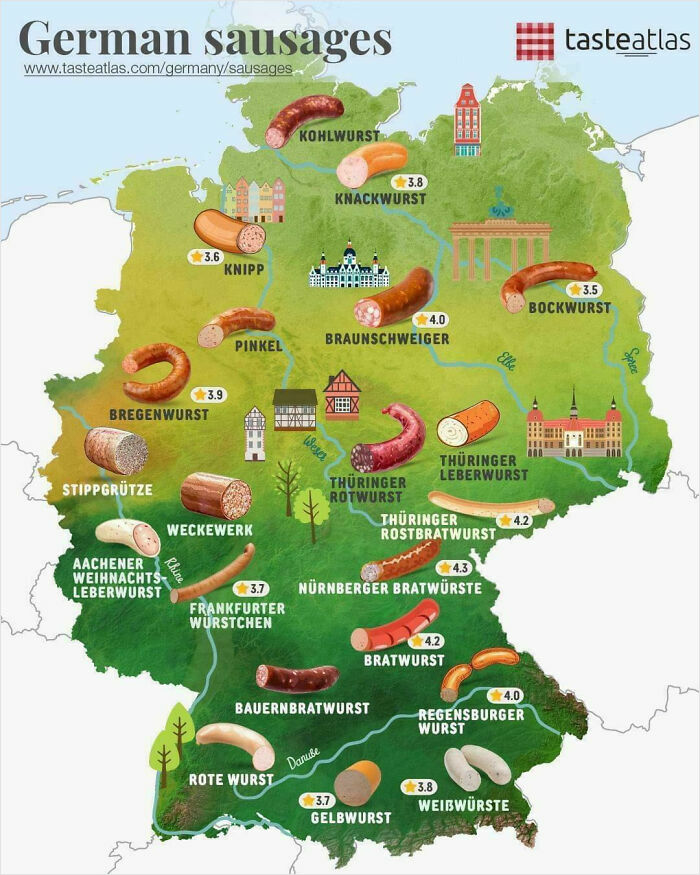 85 Fun And Informative Charts About Parts Of The World You Might Not Have Seen Yet (New Pics)