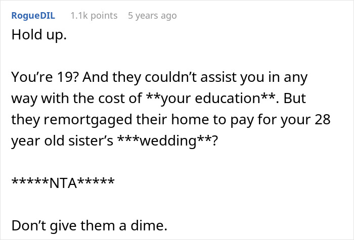 Woman Refuses To Hand Over Her Entire Savings After Parents Claim It’s “Rightfully Theirs”