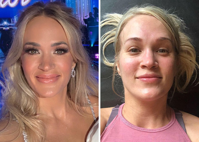 31 Celebrities Seen Without Makeup, Lighting, Or Professional Cameras