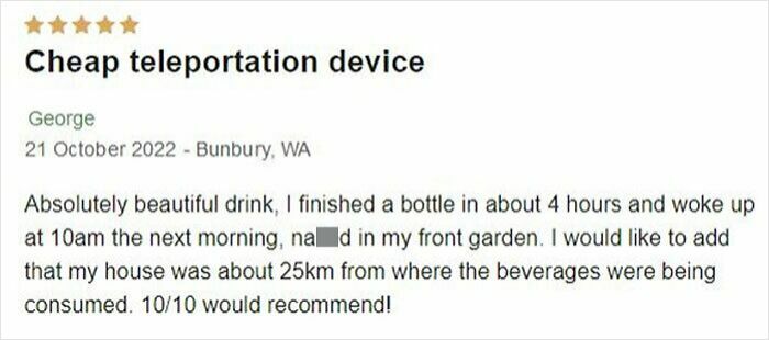 105 Times People Showed Their Immaculate Sense Of Humor In Product And Service Reviews