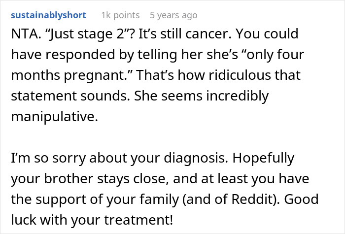 Woman Needs Support From Family After Devastating News, Gets Drama Instead After SIL Feels Outshined