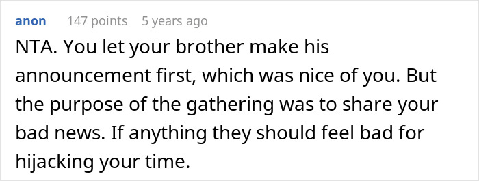Woman Needs Support From Family After Devastating News, Gets Drama Instead After SIL Feels Outshined