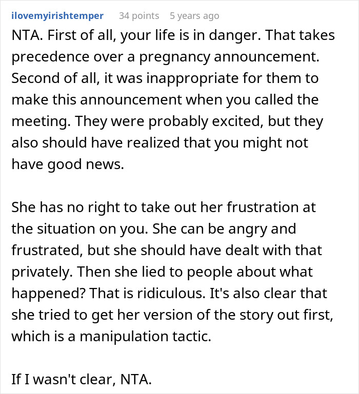 Woman Needs Support From Family After Devastating News, Gets Drama Instead After SIL Feels Outshined