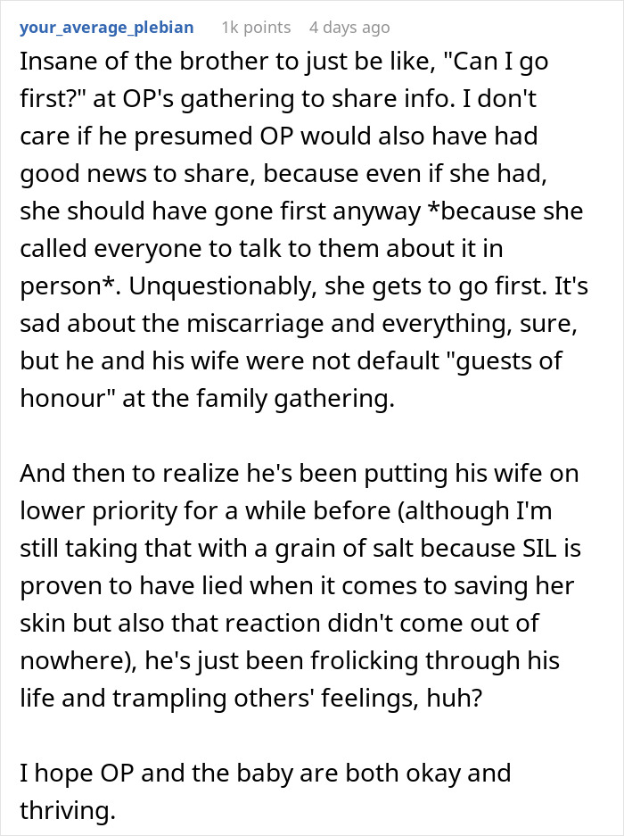 Woman Needs Support From Family After Devastating News, Gets Drama Instead After SIL Feels Outshined