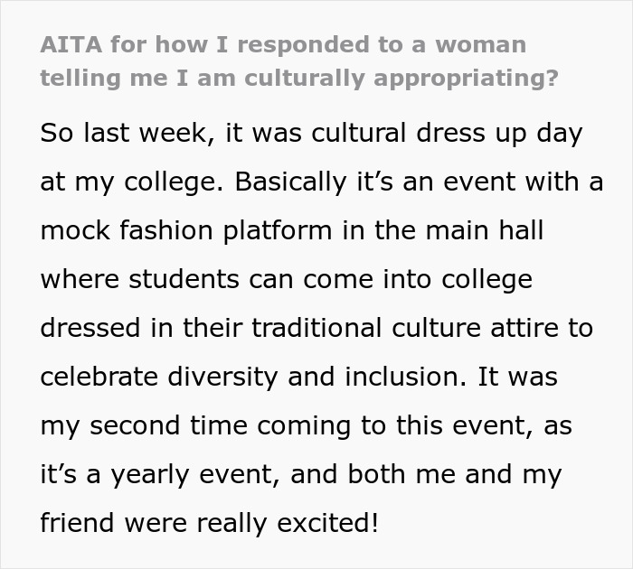 Lady Lashes Out At Woman Who Accused Her Of Cultural Appropriation, Later Asks If She Was Too Harsh