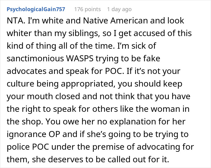 Lady Lashes Out At Woman Who Accused Her Of Cultural Appropriation, Later Asks If She Was Too Harsh