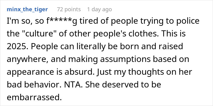Lady Lashes Out At Woman Who Accused Her Of Cultural Appropriation, Later Asks If She Was Too Harsh