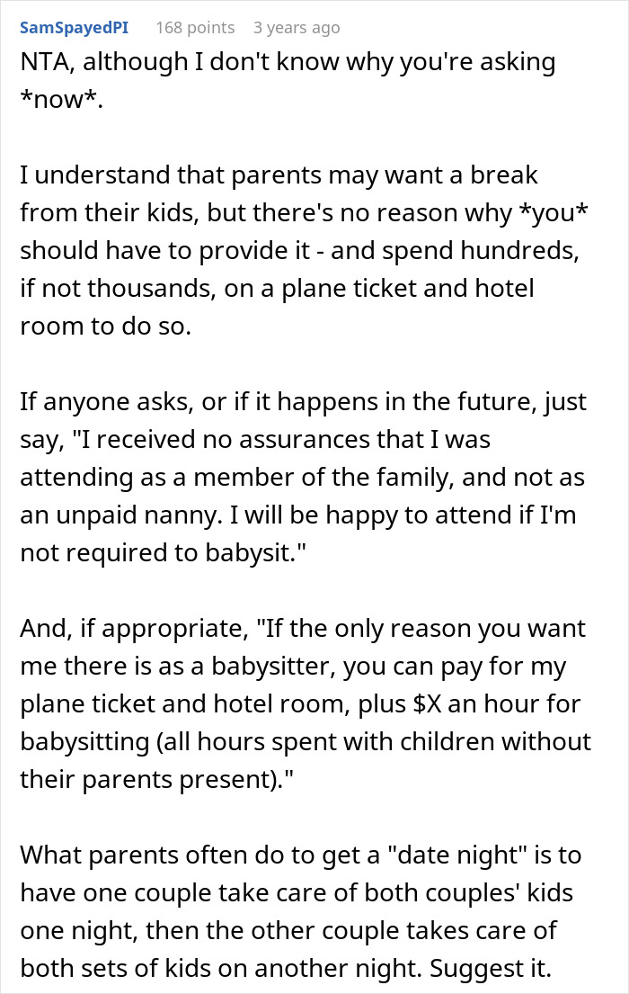 Relative Overhears Family Is Planning To Dump Their Kids On Her, Cancels Flights And Hotels ASAP