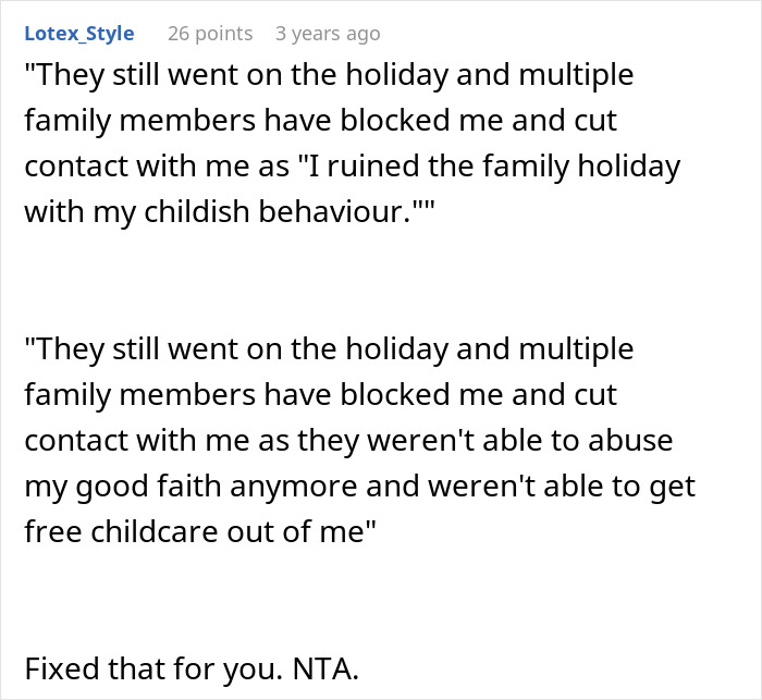 Relative Overhears Family Is Planning To Dump Their Kids On Her, Cancels Flights And Hotels ASAP