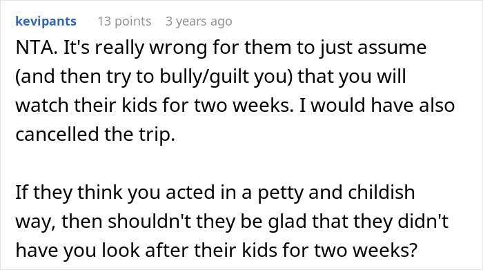 Relative Overhears Family Is Planning To Dump Their Kids On Her, Cancels Flights And Hotels ASAP