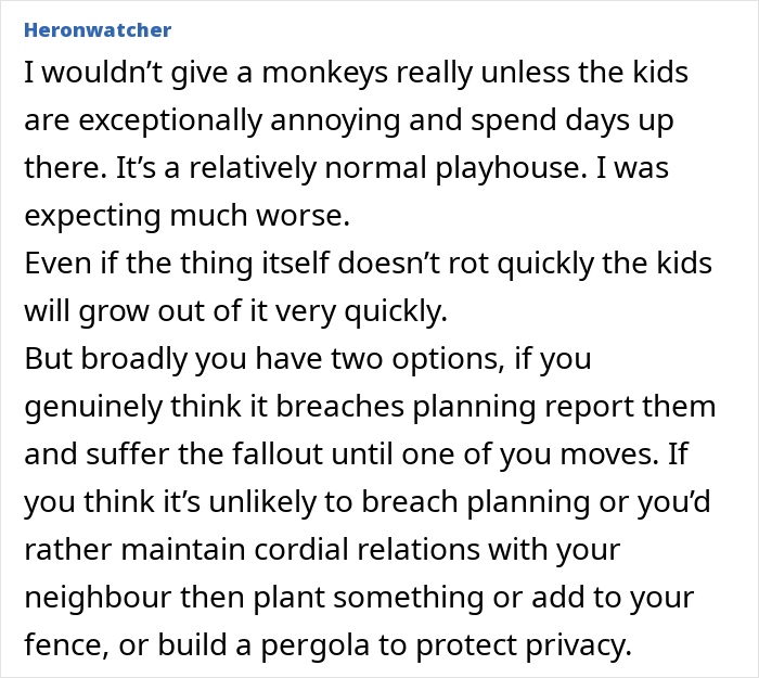 Family Build A Huge 2-Story Playhouse On Their Plot, Neighbors Get Livid Over This