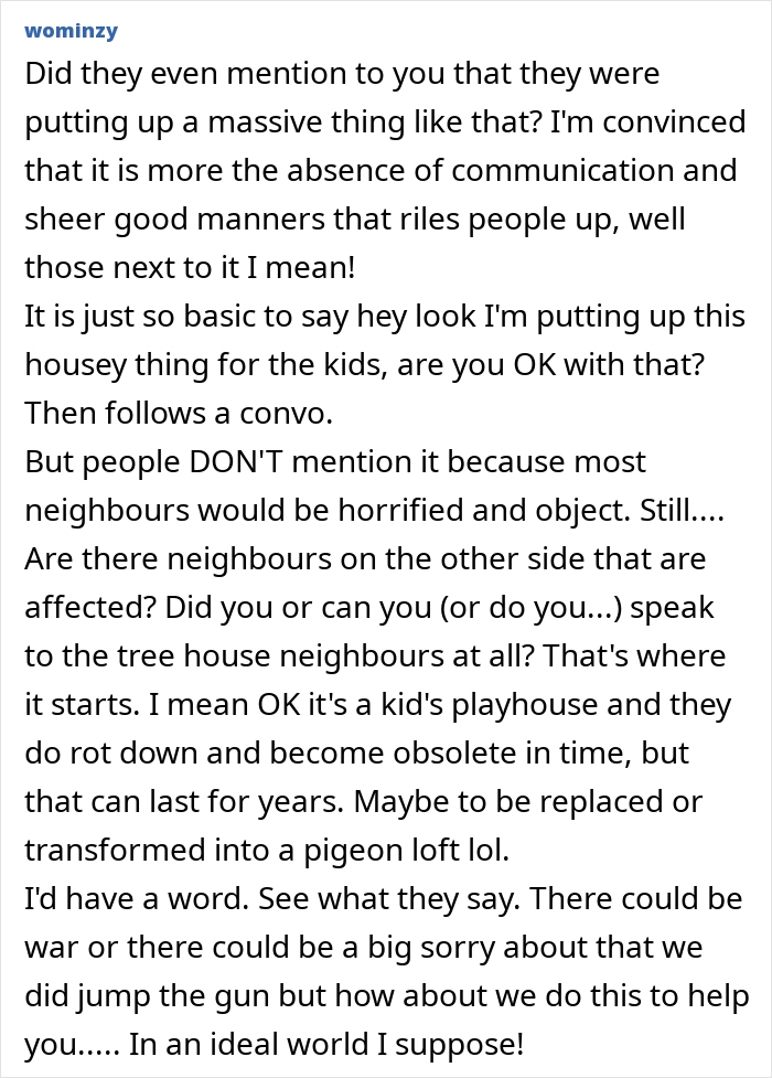 Family Build A Huge 2-Story Playhouse On Their Plot, Neighbors Get Livid Over This