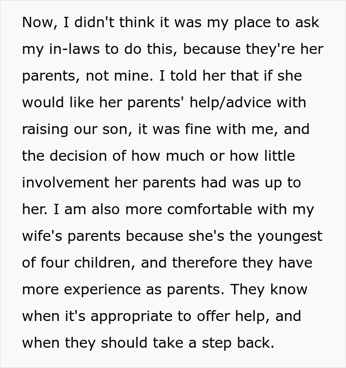 Man Won&#8217;t Let His Parents Help With Baby, But Allows In-Laws, Netizens Are Absolutely Divided
