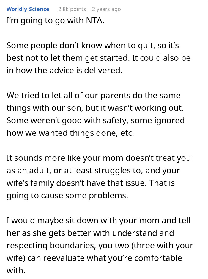 Man Won&#8217;t Let His Parents Help With Baby, But Allows In-Laws, Netizens Are Absolutely Divided
