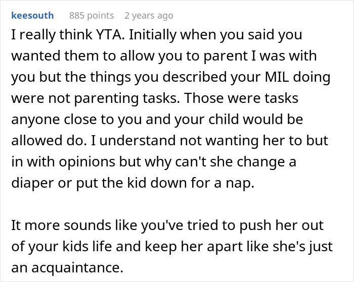 Man Won&#8217;t Let His Parents Help With Baby, But Allows In-Laws, Netizens Are Absolutely Divided