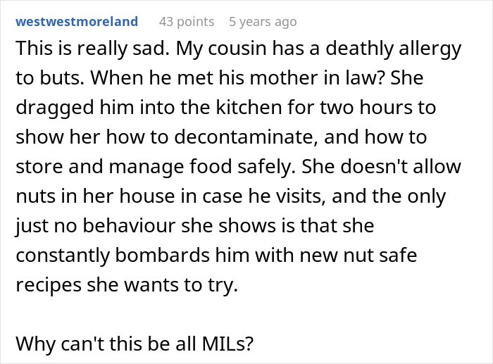 Sly MIL Unnecessarily Adds Onions To Every Dish Despite Son Telling Her Fiancé Has Severe Allergy