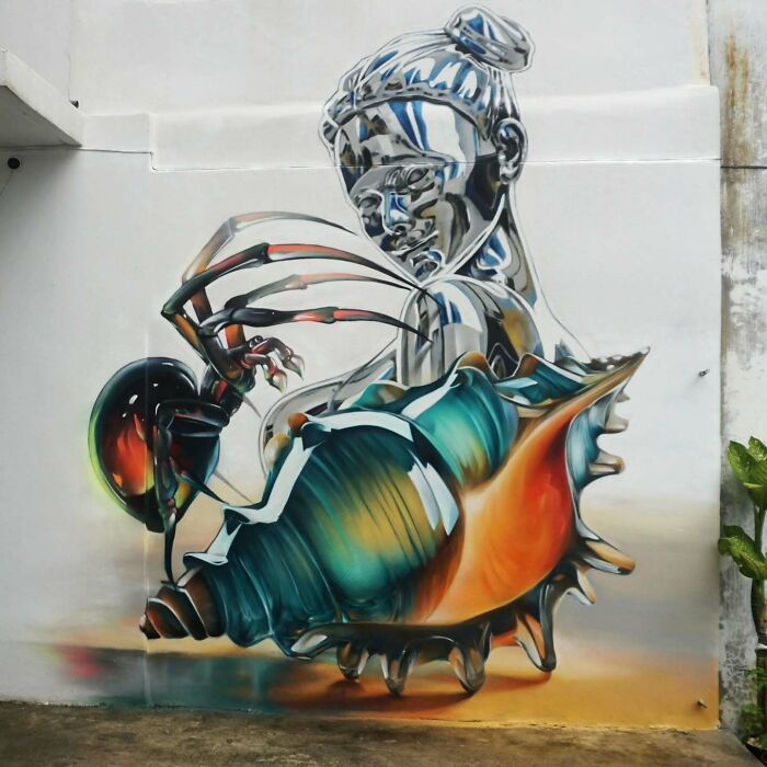 40 Powerful Murals By Alexander “Vizsla” Bacon That Merge Graffiti Culture With Fine Art