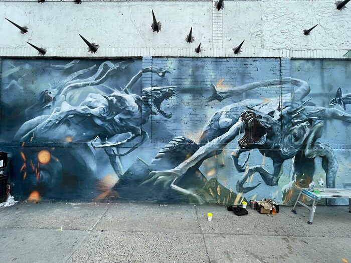 40 Powerful Murals By Alexander “Vizsla” Bacon That Merge Graffiti Culture With Fine Art