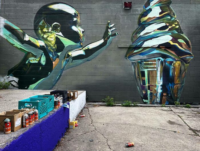 40 Powerful Murals By Alexander “Vizsla” Bacon That Merge Graffiti Culture With Fine Art