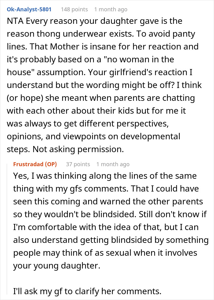 Parents Slam Single Dad For Allowing 12YO Daughter To Wear Thongs, He Defends His Decision