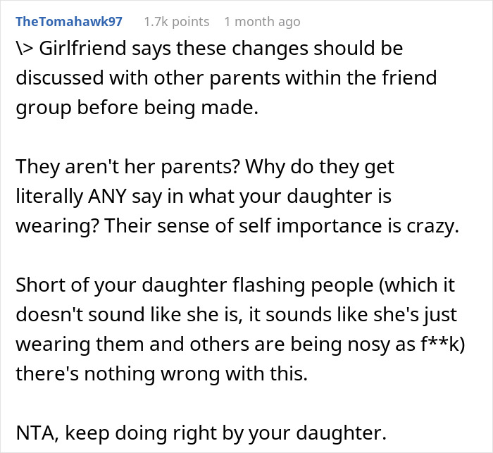Parents Slam Single Dad For Allowing 12YO Daughter To Wear Thongs, He Defends His Decision