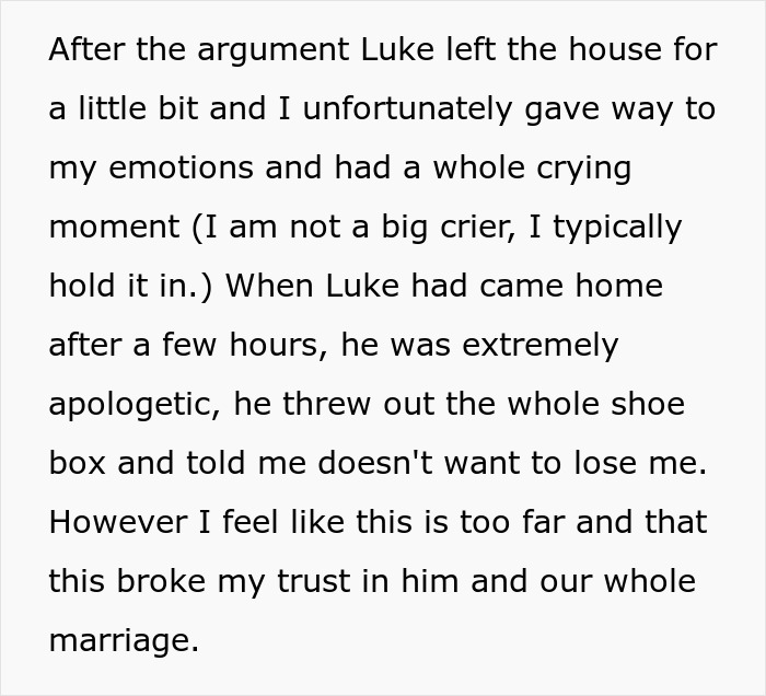 “My Gut Told Me To Look In The Box”: Woman’s Life Turns Upside Down After Opening Husband’s Shoe Box