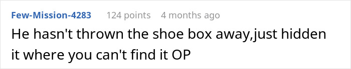 “My Gut Told Me To Look In The Box”: Woman’s Life Turns Upside Down After Opening Husband’s Shoe Box