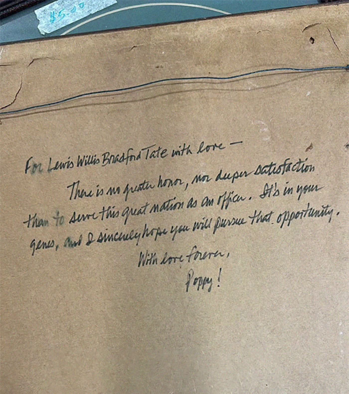 Woman Refuses To Keep Painting She Bought After Reading The Message Written On The Back