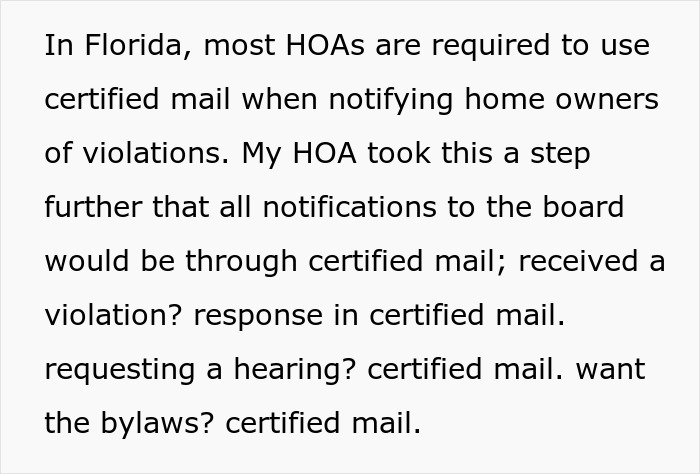 “23 More Follow Ups”: Man Fights Fire With Fire When Dealing With Petty HOA