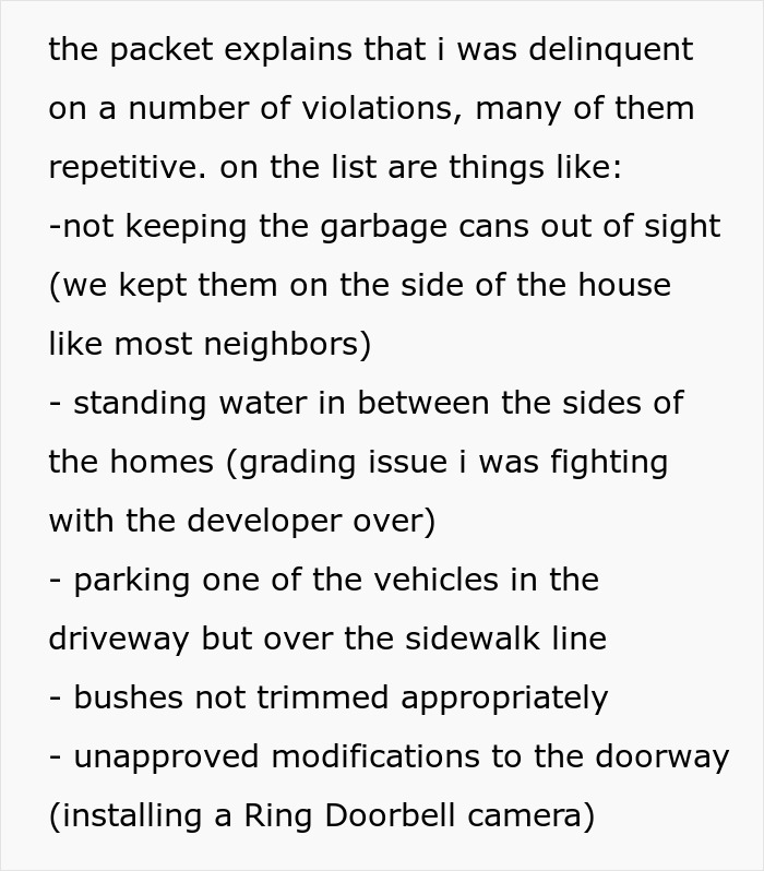 “23 More Follow Ups”: Man Fights Fire With Fire When Dealing With Petty HOA