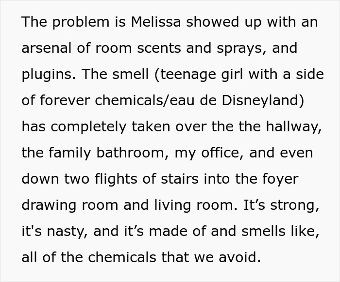 Family Hosts Divorcing Friend To Help Her Out, She Repays By Flooding Home With “Nasty” Scents