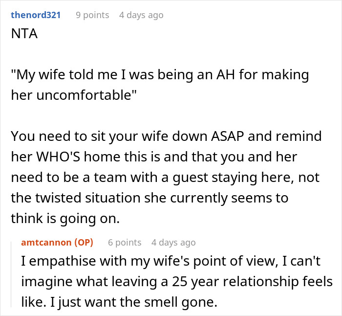 Family Hosts Divorcing Friend To Help Her Out, She Repays By Flooding Home With “Nasty” Scents