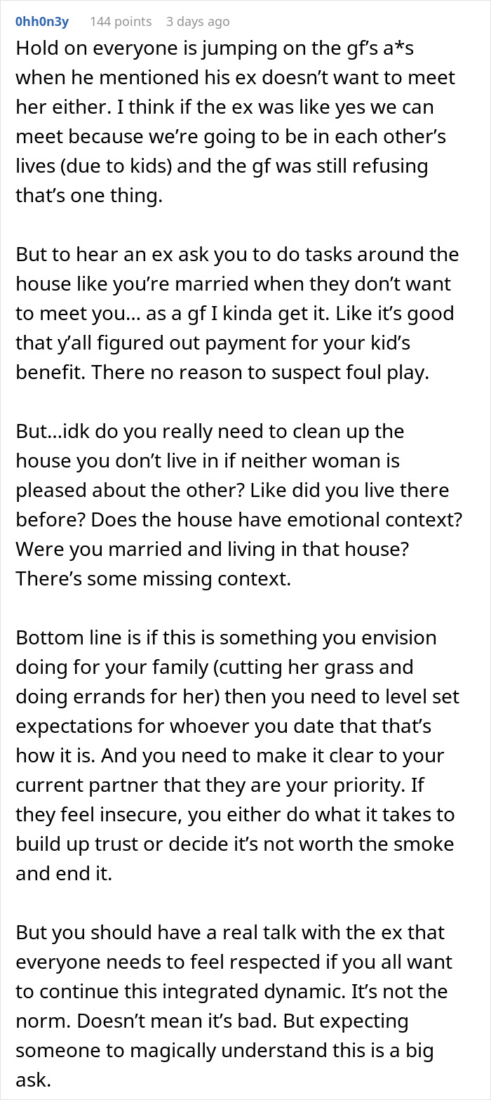 Woman Goes Ballistic On Her BF For Agreeing To Mow His Ex&#8217;s Lawn, He Complains About It Online